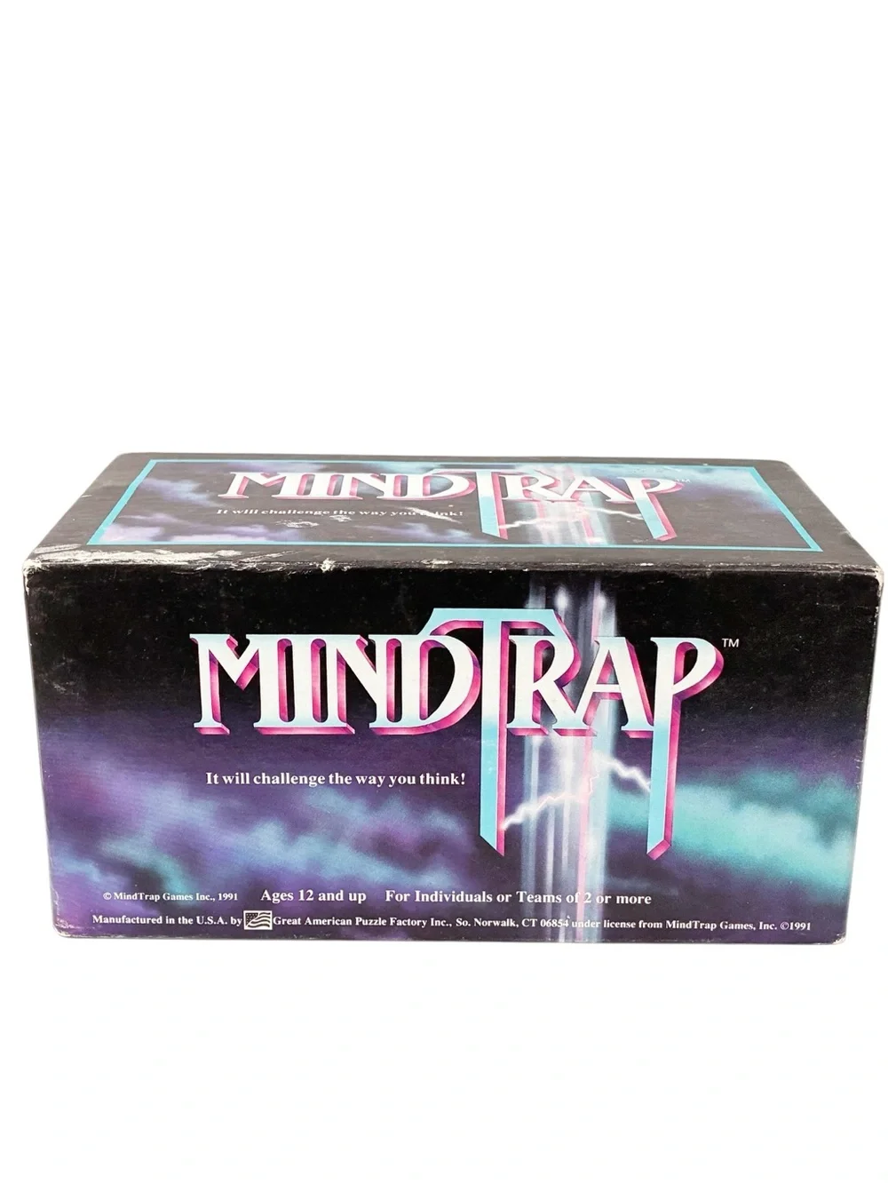 Mindtrap 1991 - Vintage Travel Game Puzzle Problem Solver